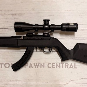 RUGER TAKEDOWN .22 W/ NIKON SCOPE 