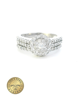  Round Diamond Bridal Set