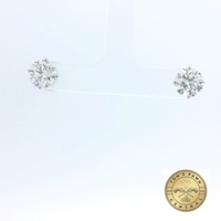 LAB DIAMOND STUD EARRINGS 